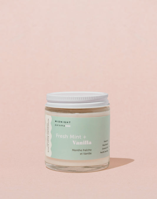 Fresh Mint + Vanilla Body Scrub 4 oz.