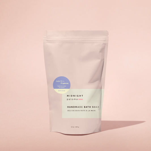 Jade Fir + Cypress Bath Soak.
