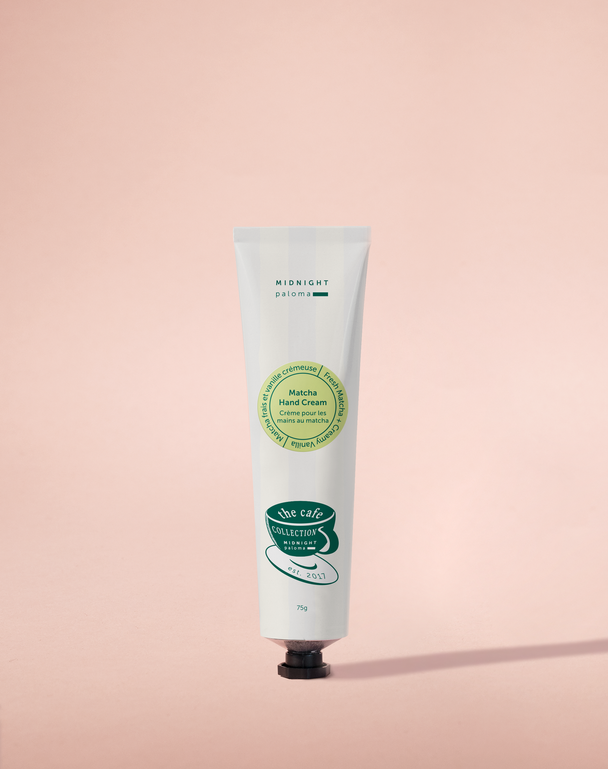 Matcha + Creamy Vanilla Hand Cream.