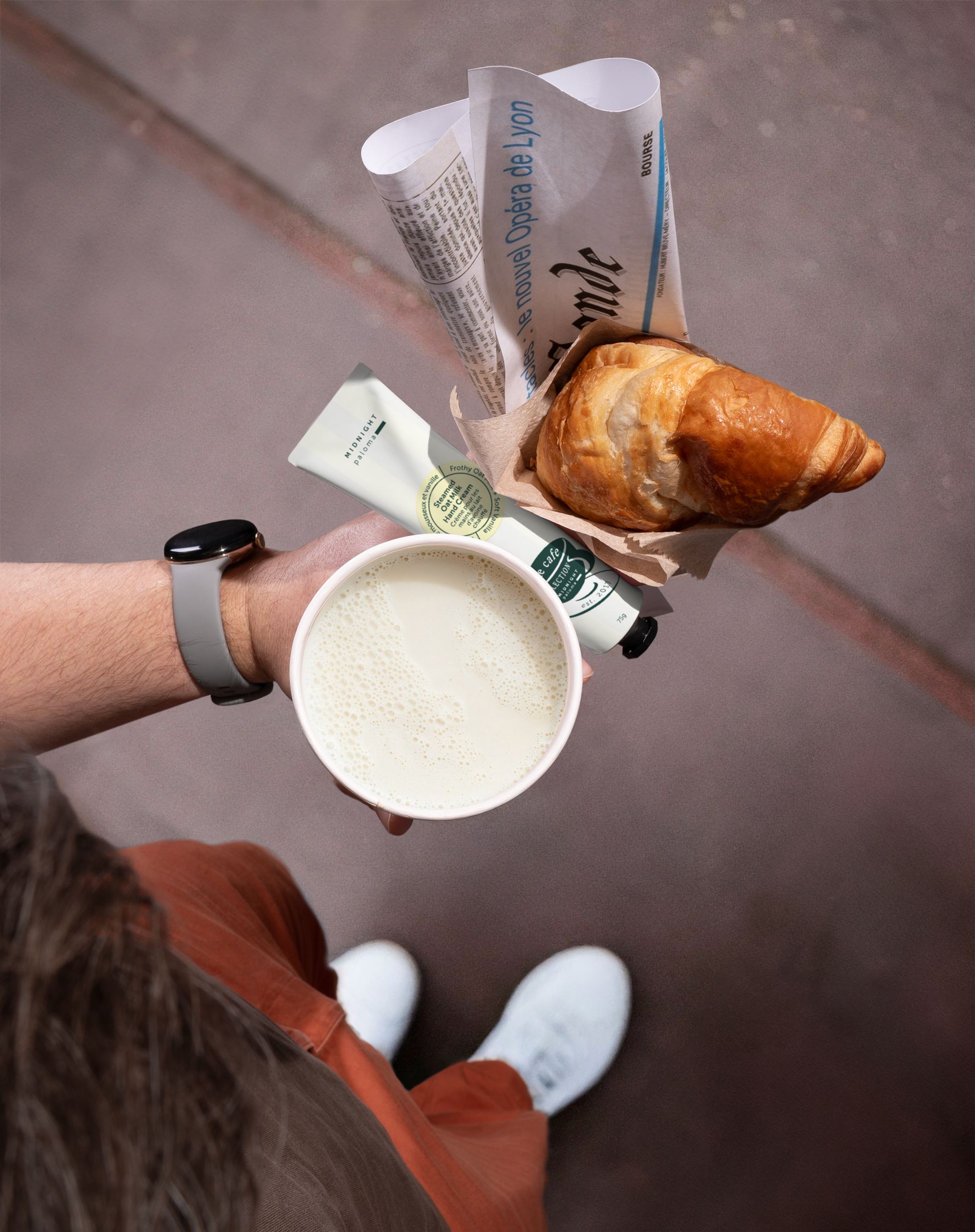 Steamed Oat Milk Hand Cream.