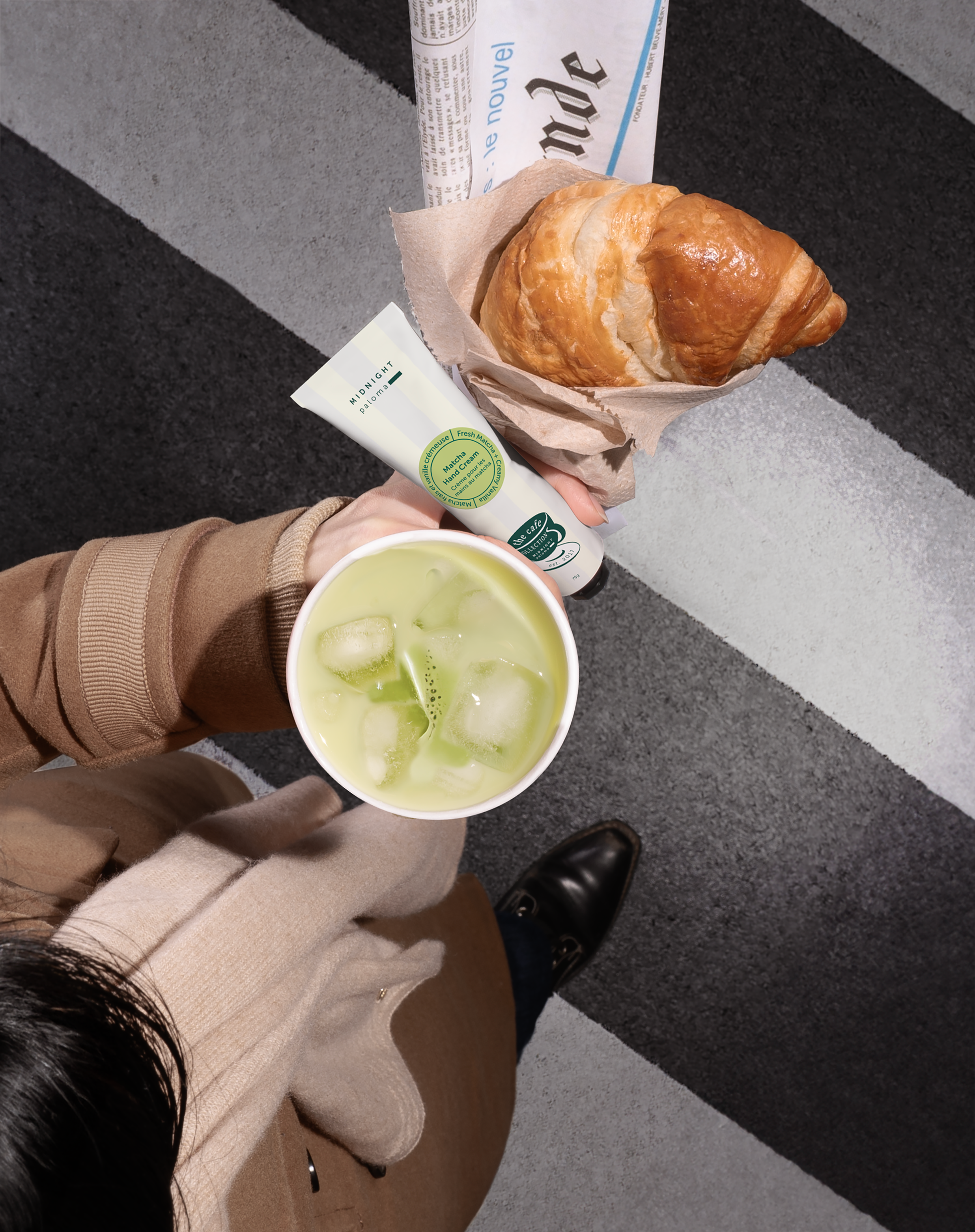 Matcha + Creamy Vanilla Hand Cream.