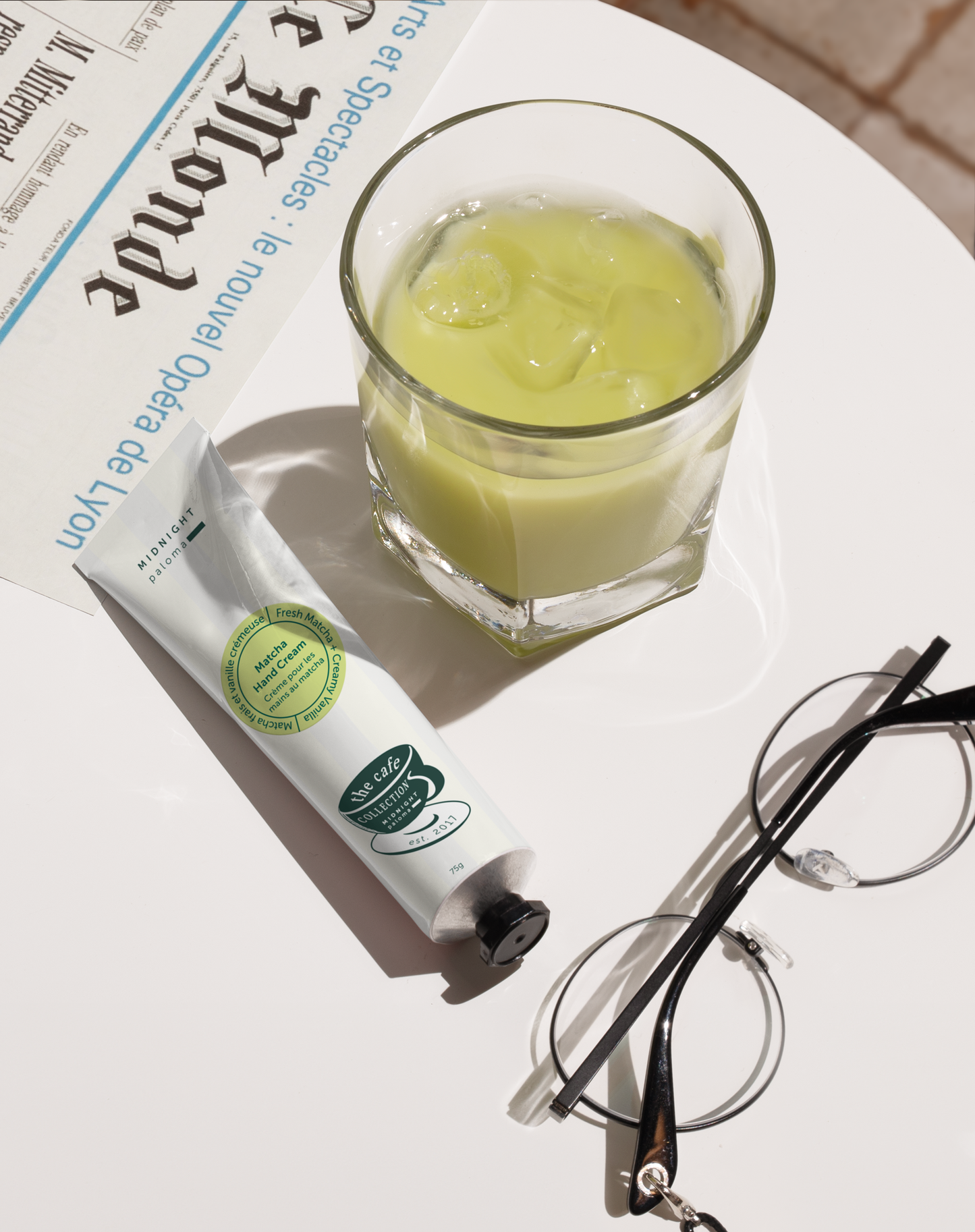 Matcha + Creamy Vanilla Hand Cream.